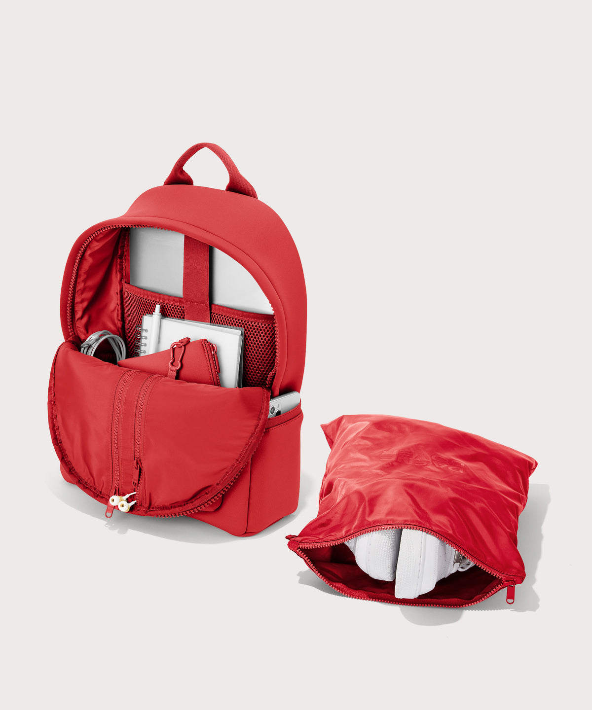 Dakota Backpack in Cherry. Medium - Image 2