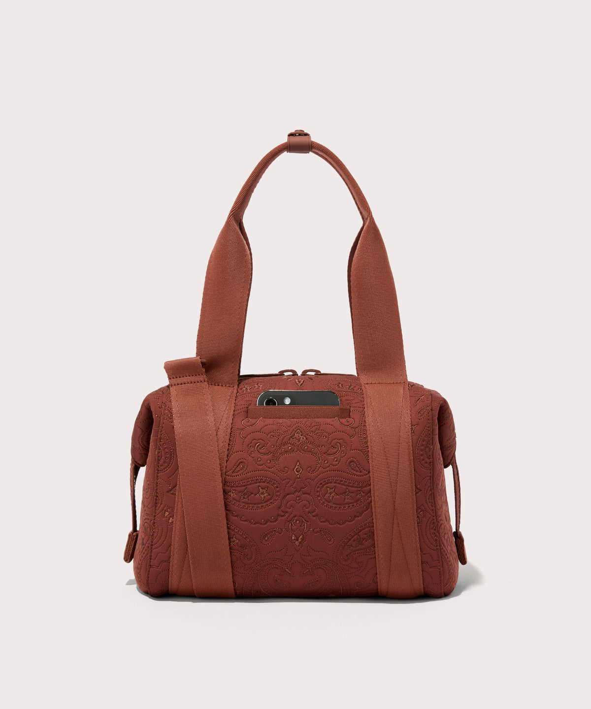 Landon Carryall in Sweet Tea Paisley. Small - Image 5