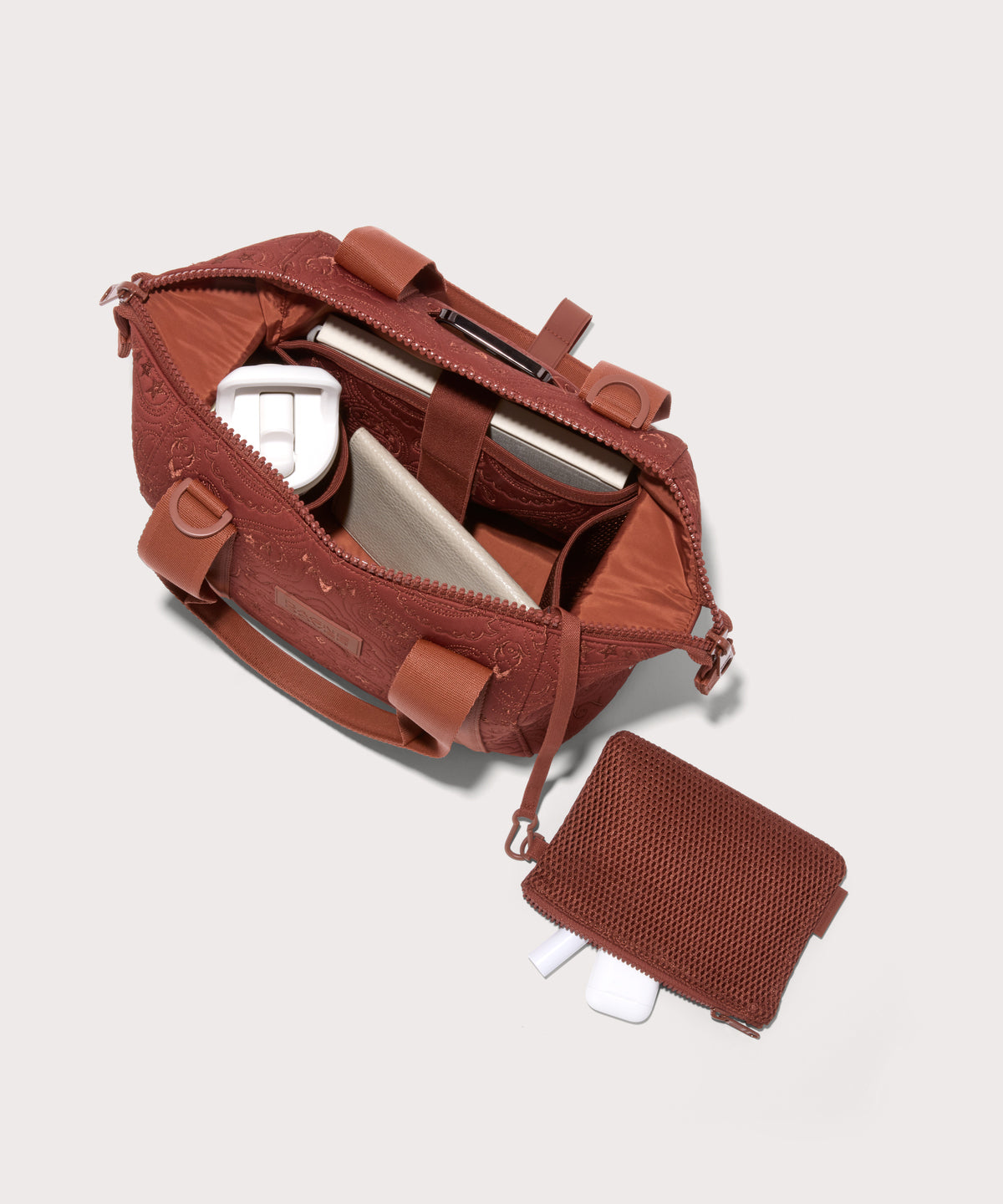 Landon Carryall in Sweet Tea Paisley. Small - Image 2
