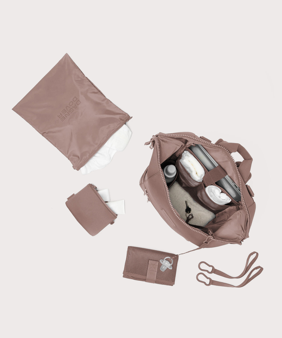 Indi Diaper Backpack in Dune. Large - Image 2