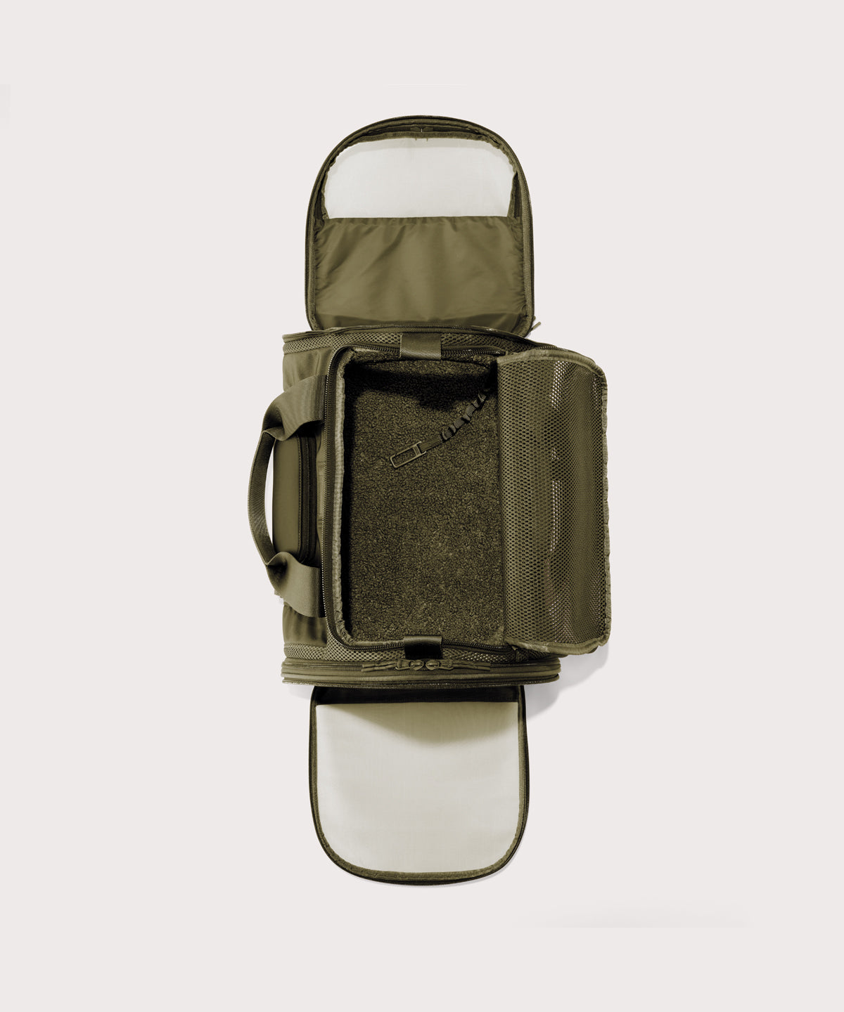 Kyoto Pet Carrier in Dark Moss. Large - Image 2