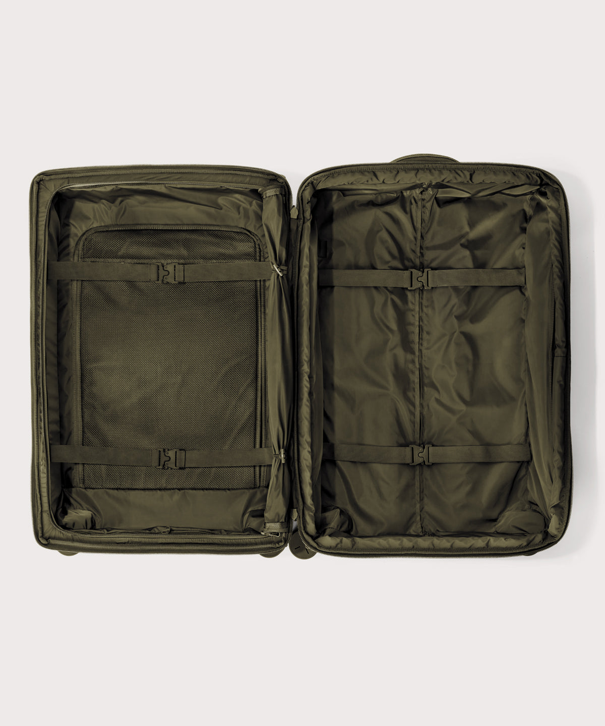 Sydney Checked Luggage in Dark Moss. Larger - 28.5 inch - Image 6